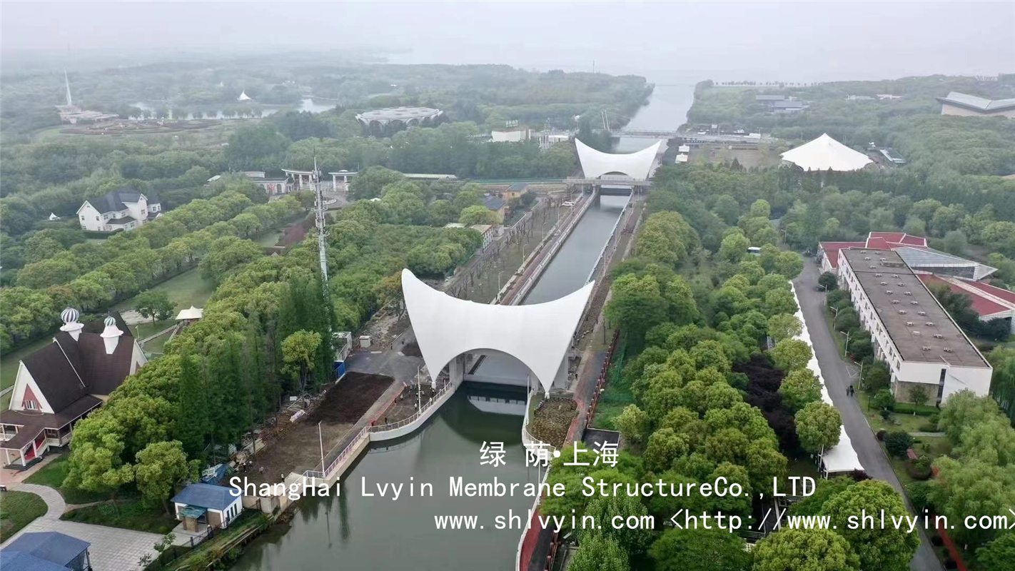 PTFE膜工程--為淀浦河西閘口增添一道靚麗的風(fēng)景線！